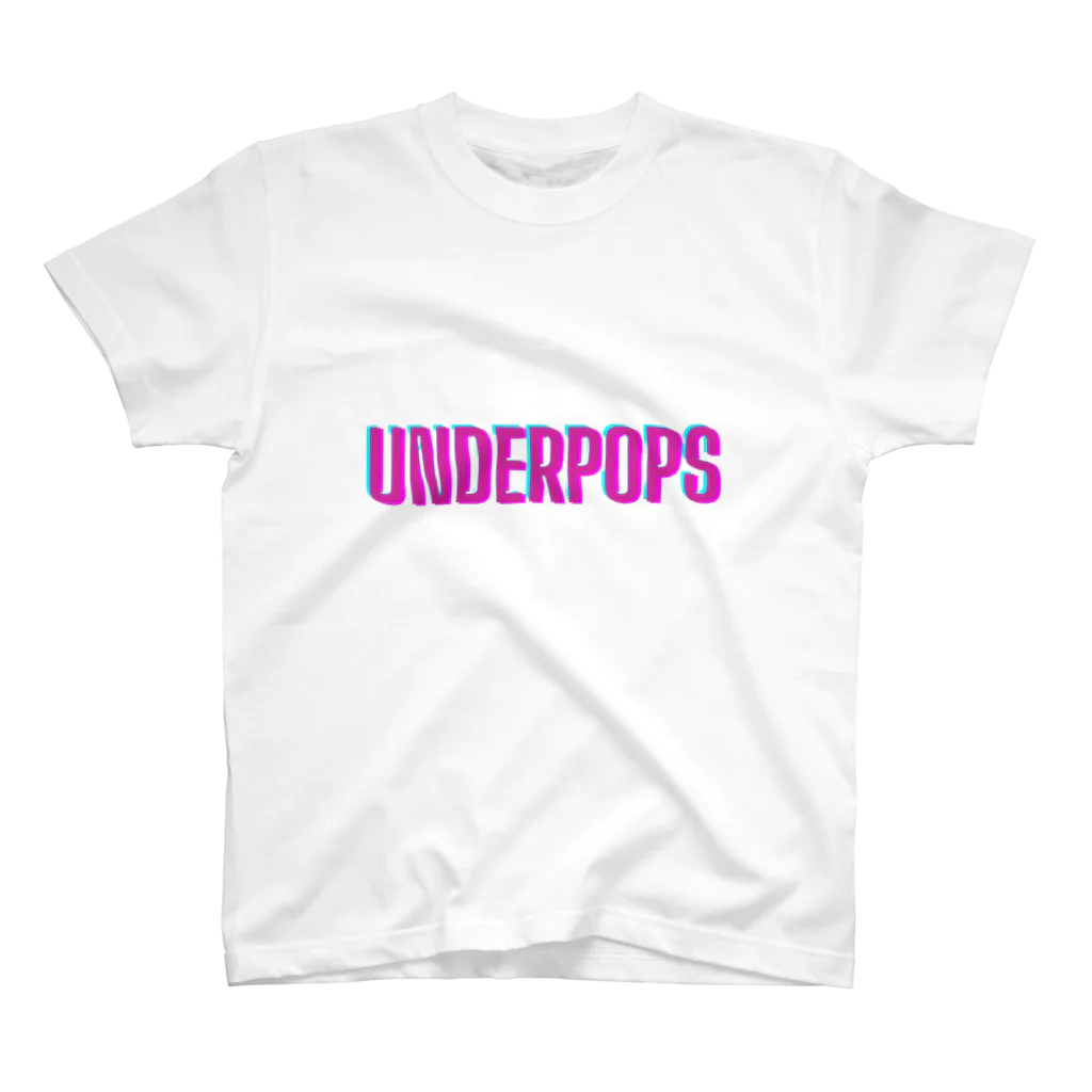 UnderpopSのUnderpopS　ロゴ スタンダードTシャツ