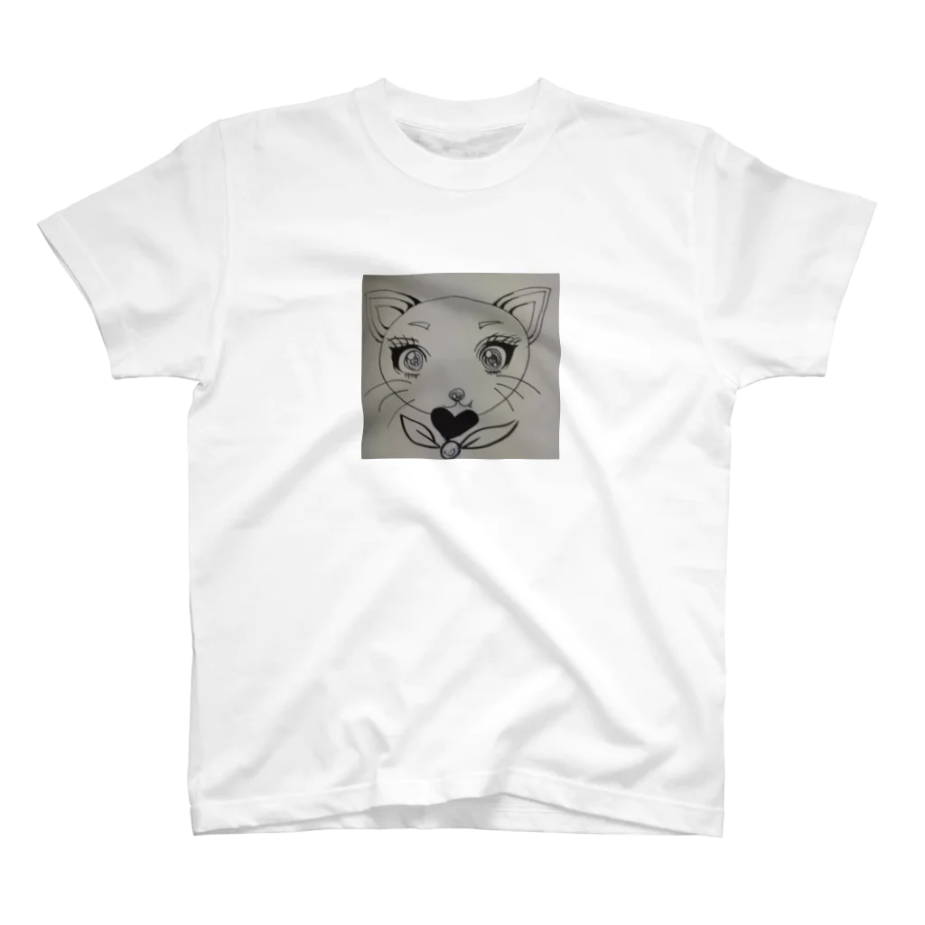 Carawayのハートのねこ Regular Fit T-Shirt