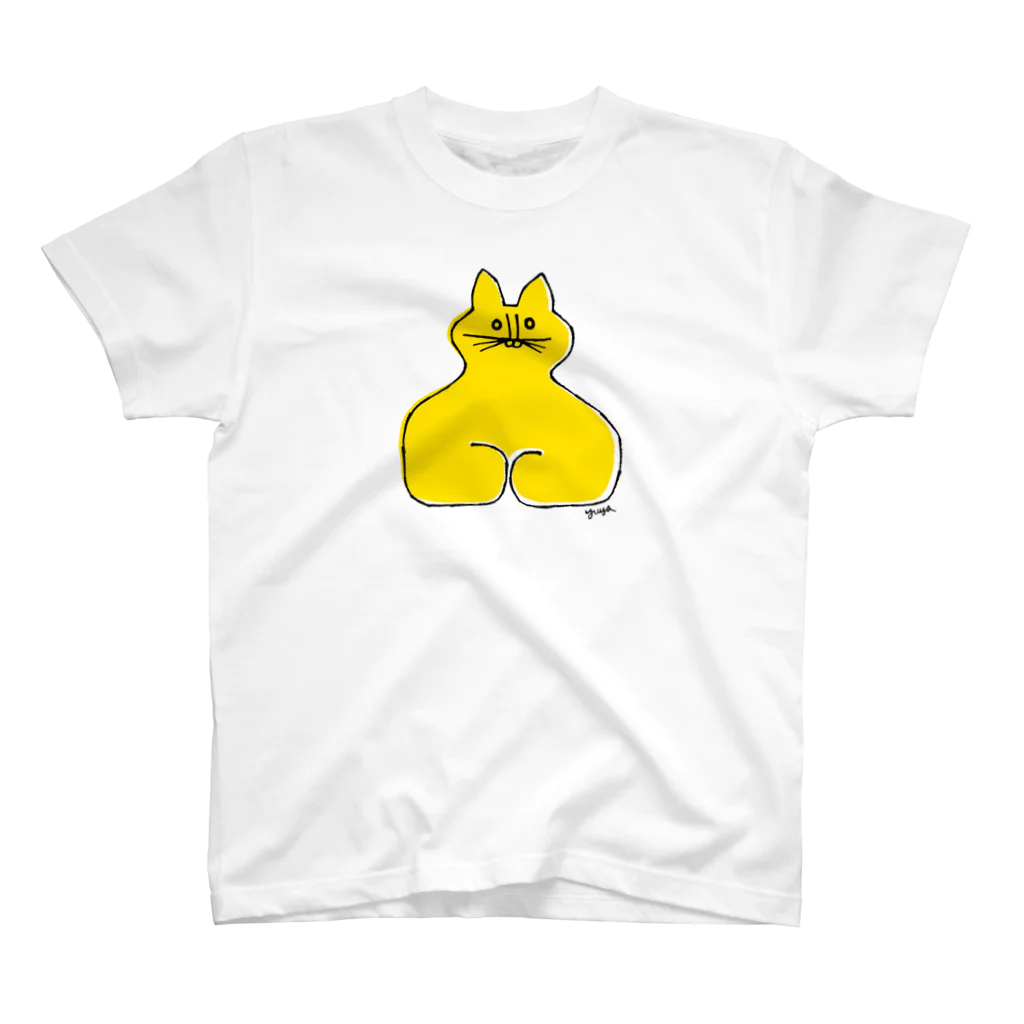 yuya_chokkin_kirieのすわる猫 スタンダードTシャツ