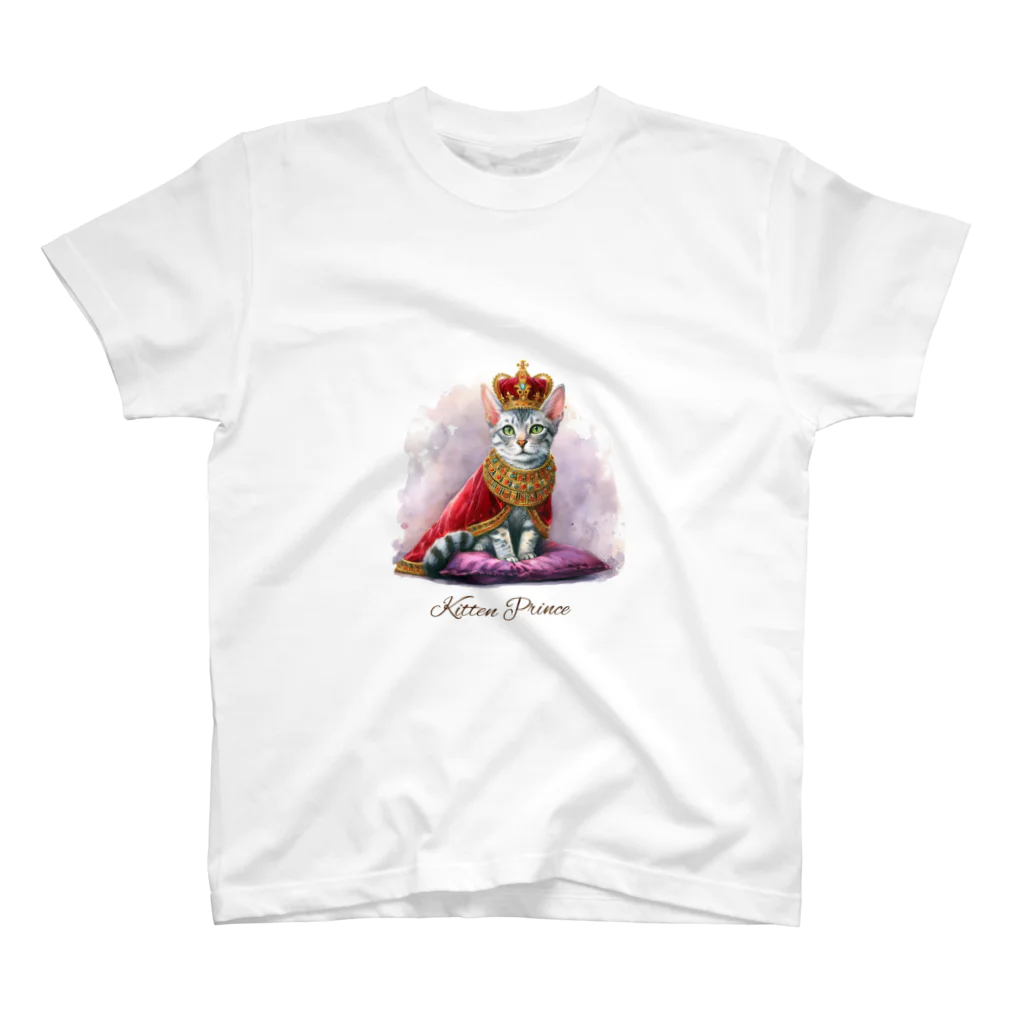 Miyagawa_nekoの子猫の王子様 スタンダードTシャツ