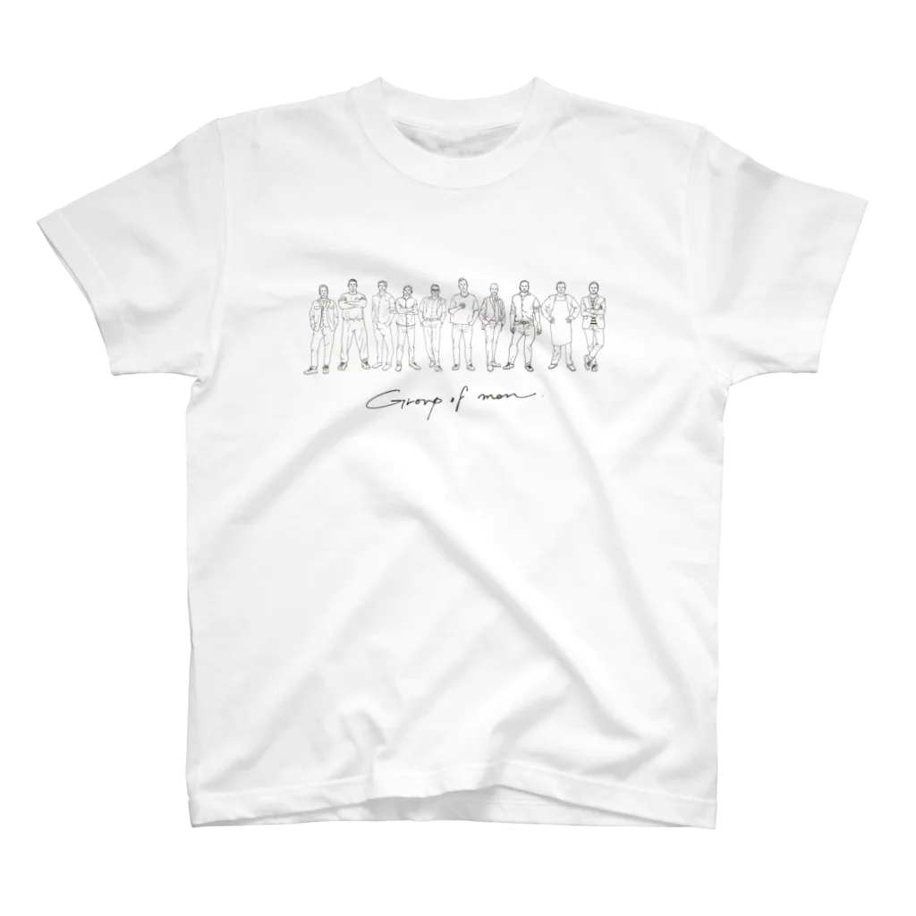 Takakoillust_siesta  のおじさん達のあつまり Regular Fit T-Shirt