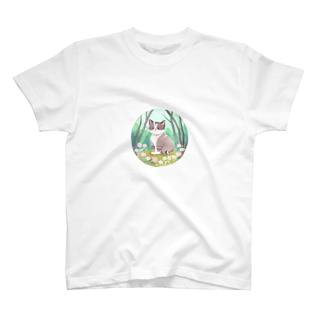 TMRの水彩猫 スタンダードTシャツ