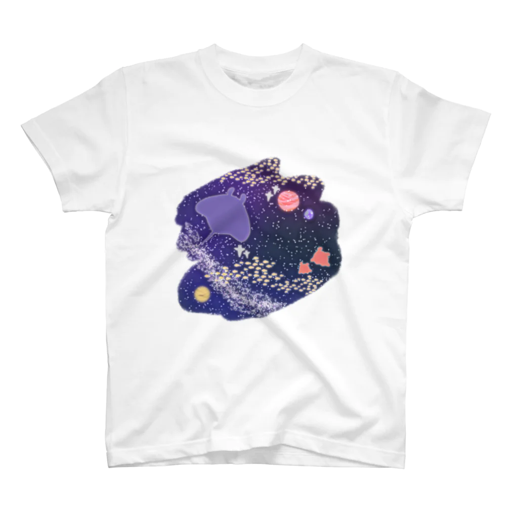 夏とらむねの海と宇宙 スタンダードTシャツ