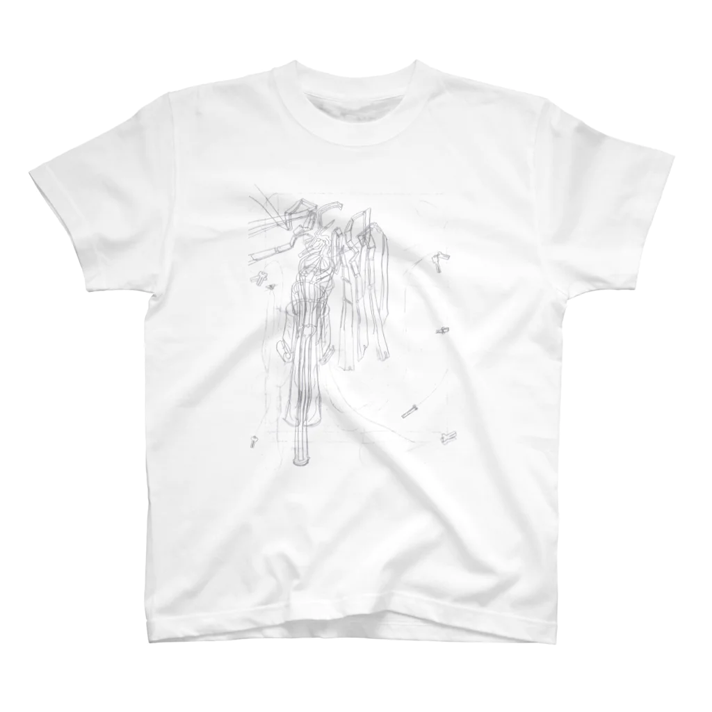 マジクソにゅーすＶＳ痛々しい速報のAngel qualia Regular Fit T-Shirt