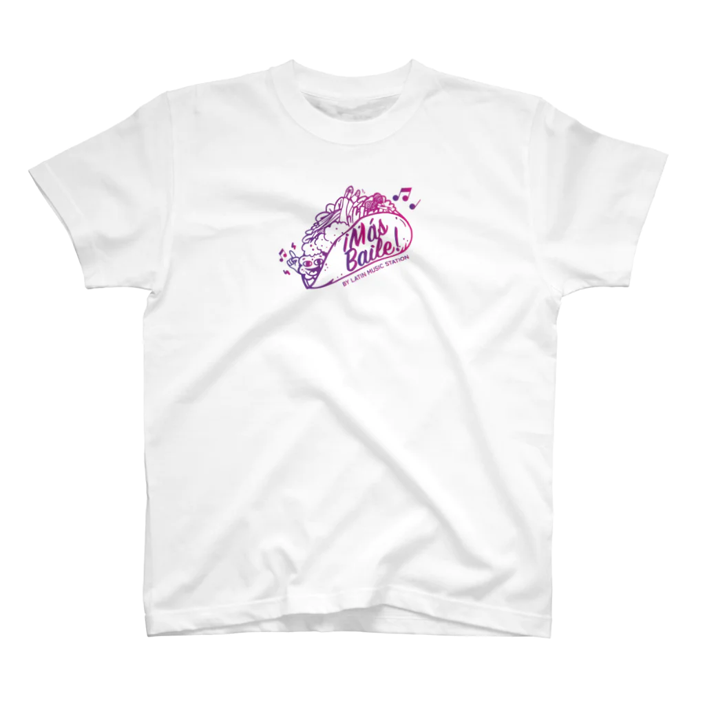 LATIN MUSIC STATION 公式ショップのLステMas Baile!Tシャツ (special) スタンダードTシャツ