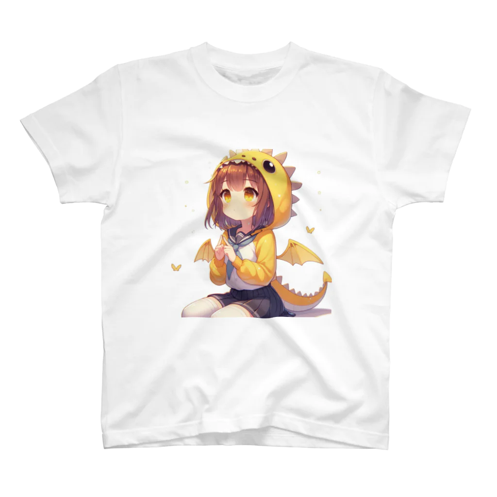 dramusumeのテレドラゴン娘！イエロー Regular Fit T-Shirt