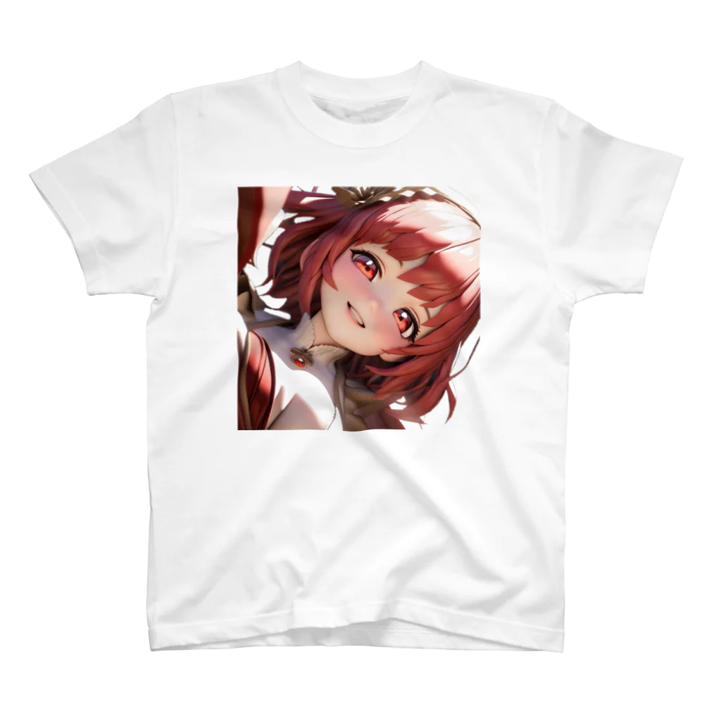 studio AzurのAzvl 幼い頃のツンデレ娘 Regular Fit T-Shirt