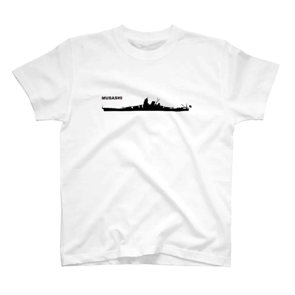 puikkoの軍艦　武蔵 スタンダードTシャツ