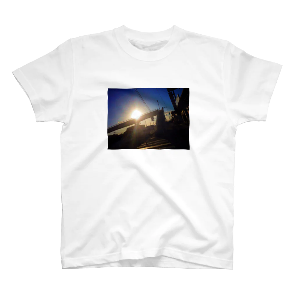 nechuのダイナミックストリート歩道橋 Regular Fit T-Shirt