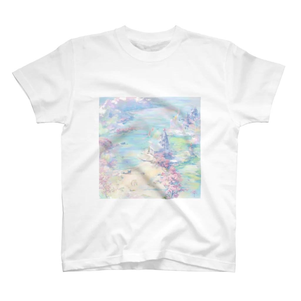 幻想世界のイーハトーブの幻風景 スタンダードTシャツ