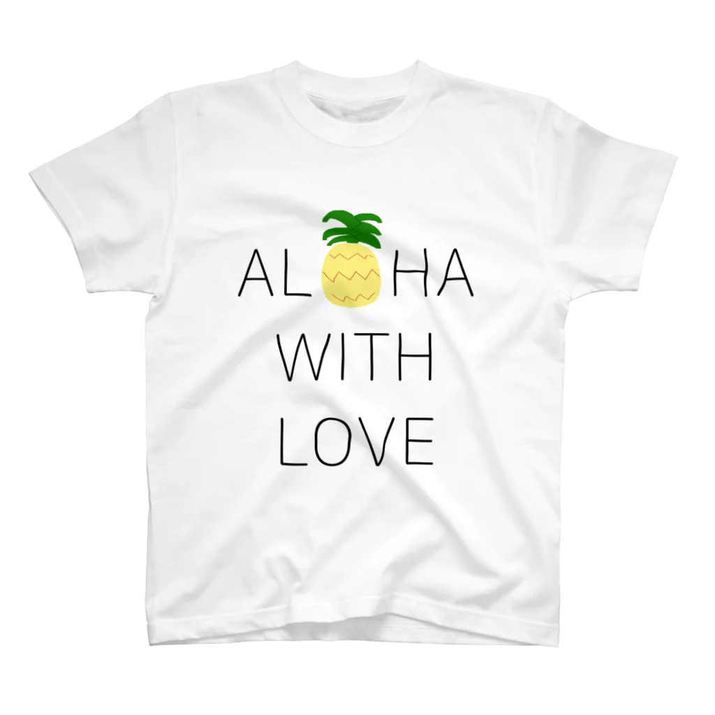 ALOHA from HAWAII 〜ハワイから愛を込めて〜のALOHA WITH LOVE Regular Fit T-Shirt