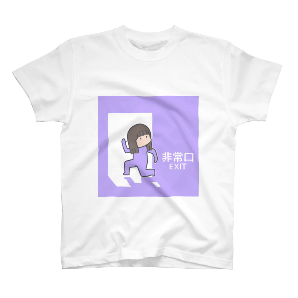 えんまくんの非常口 スタンダードTシャツ