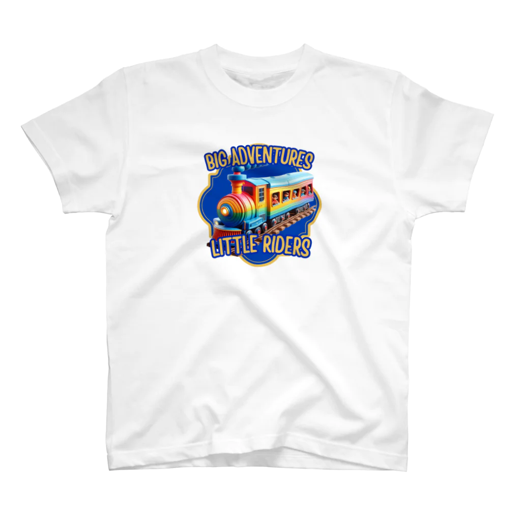 ENJOY NOW STOREのBig Adventures, Little Riders スタンダードTシャツ