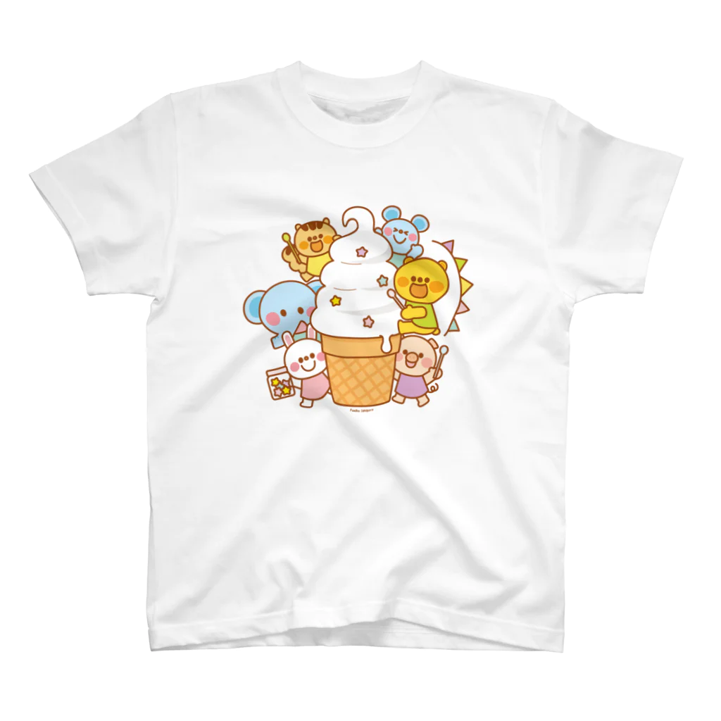 Illustrator イシグロフミカのソフトクリーム*パステル スタンダードTシャツ