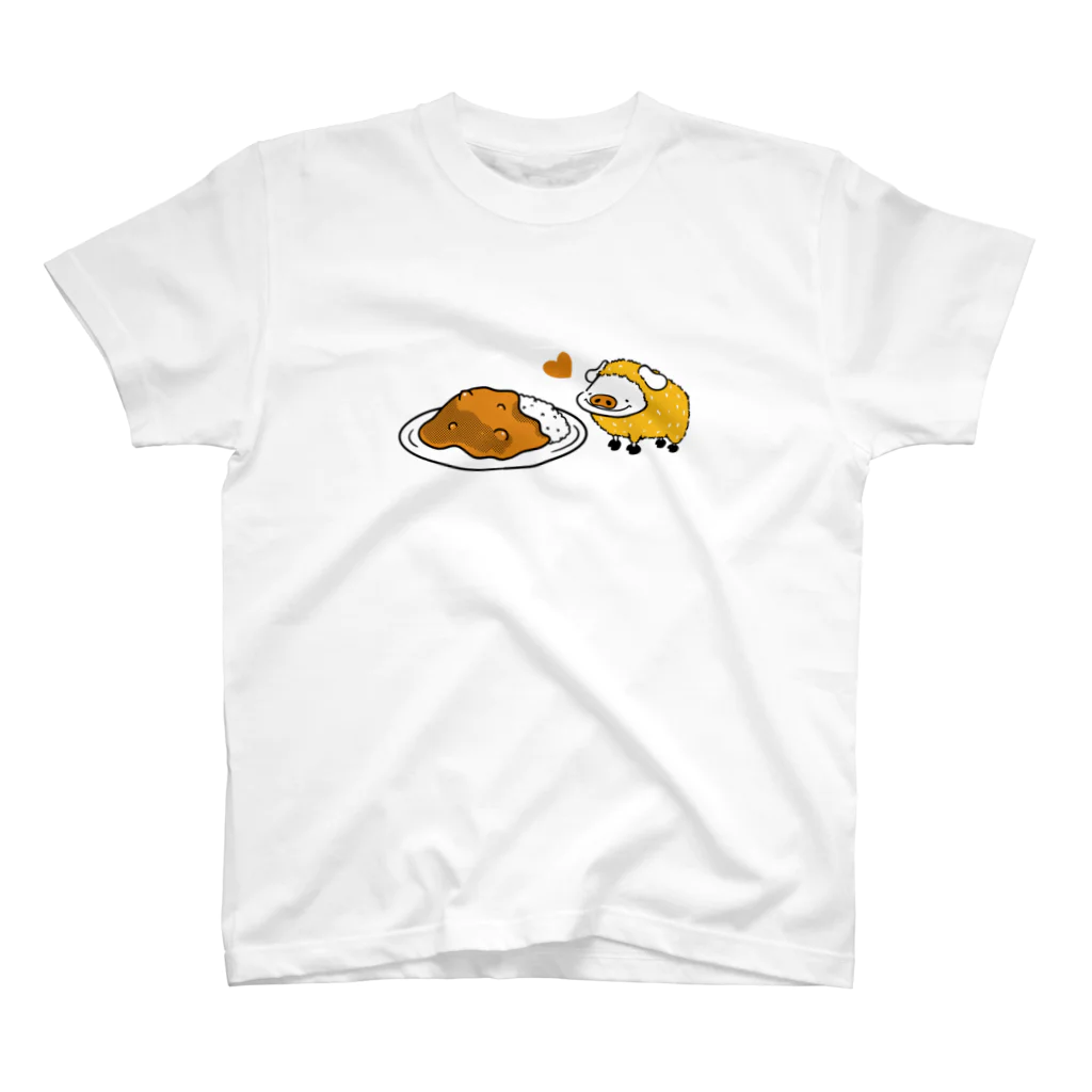 おいでよポトフスキー村の憧れのカツカレー スタンダードTシャツ