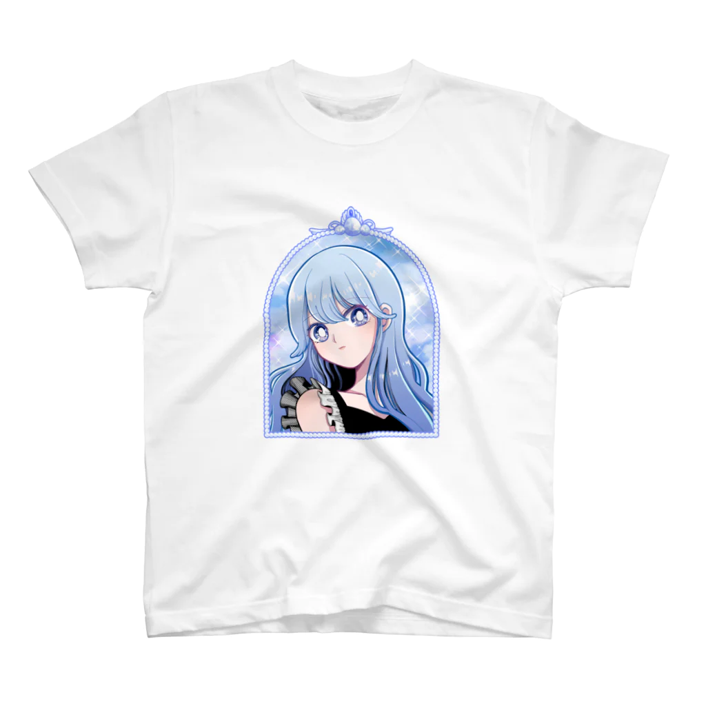 さくりゃ | オリジナルイラストグッズの宝石女子 スタンダードTシャツ