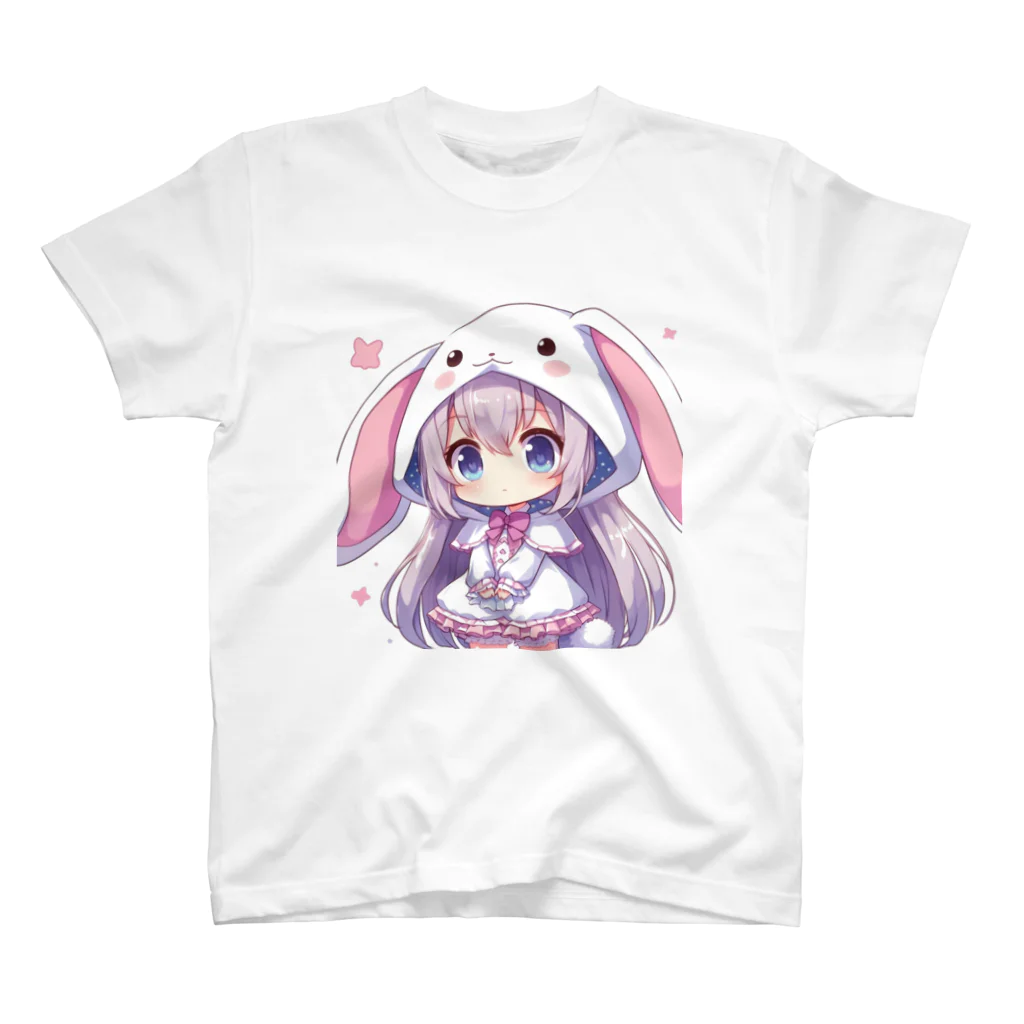 はるちゃん|AIイラスト垢のうさぎ年生まれ うさ美 Regular Fit T-Shirt