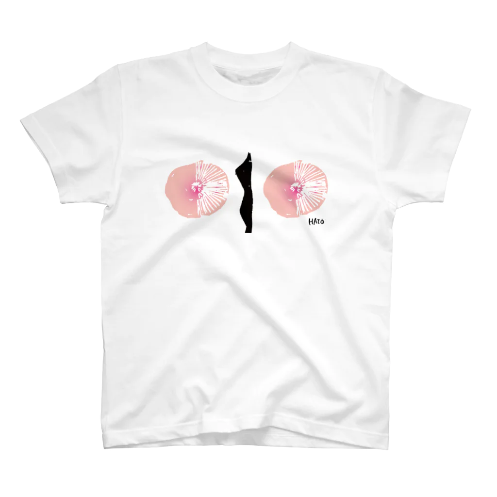 hattori arts and craftsのdande oppai Regular Fit T-Shirt