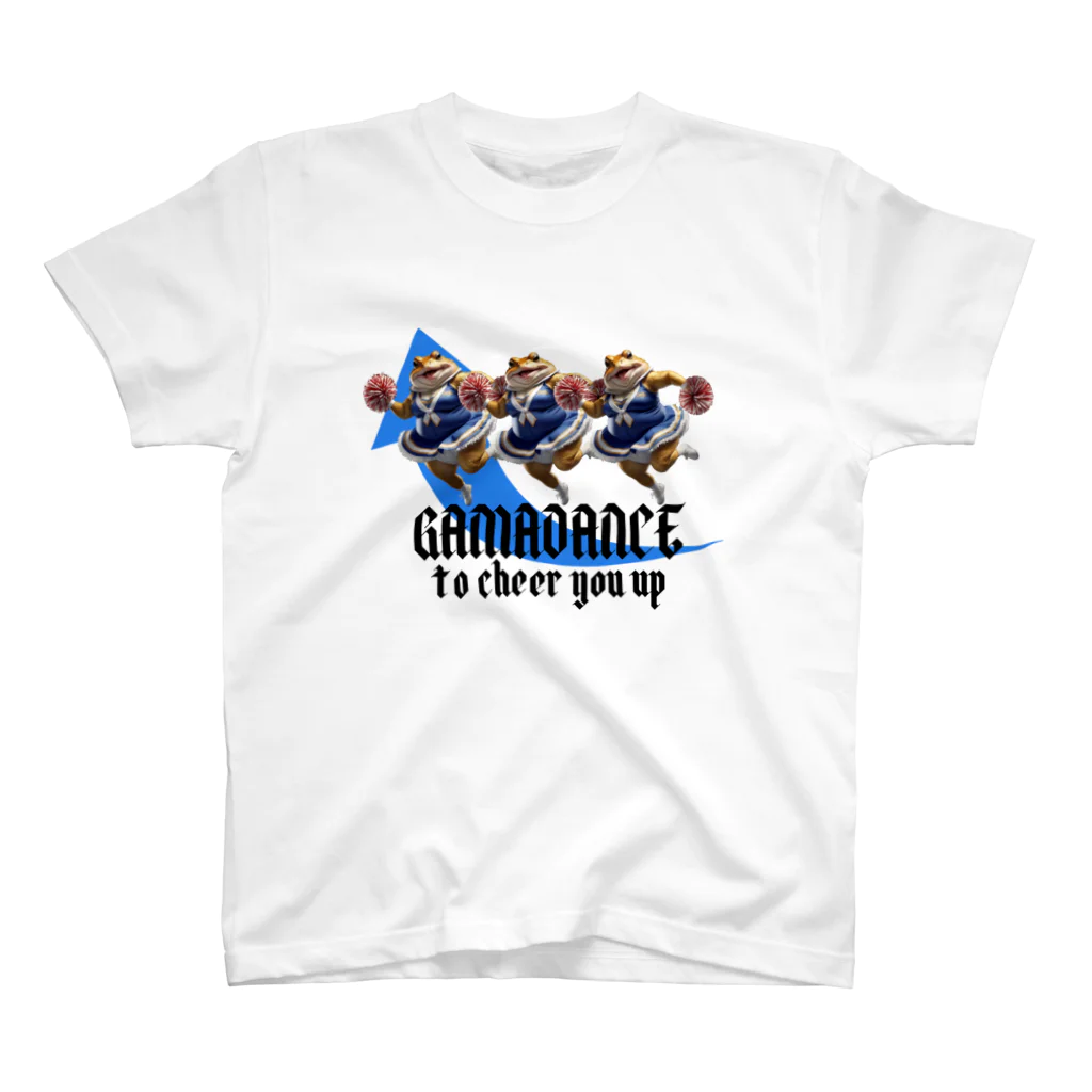 ZKBクエストSHOPのGAMADANCE to cheer you up⑪ スタンダードTシャツ