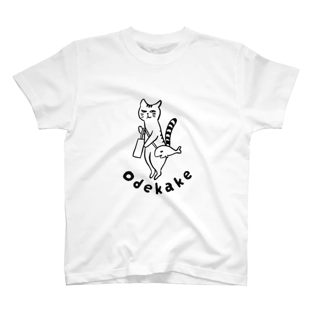 nekomataのOdekake　Tシャツ スタンダードTシャツ