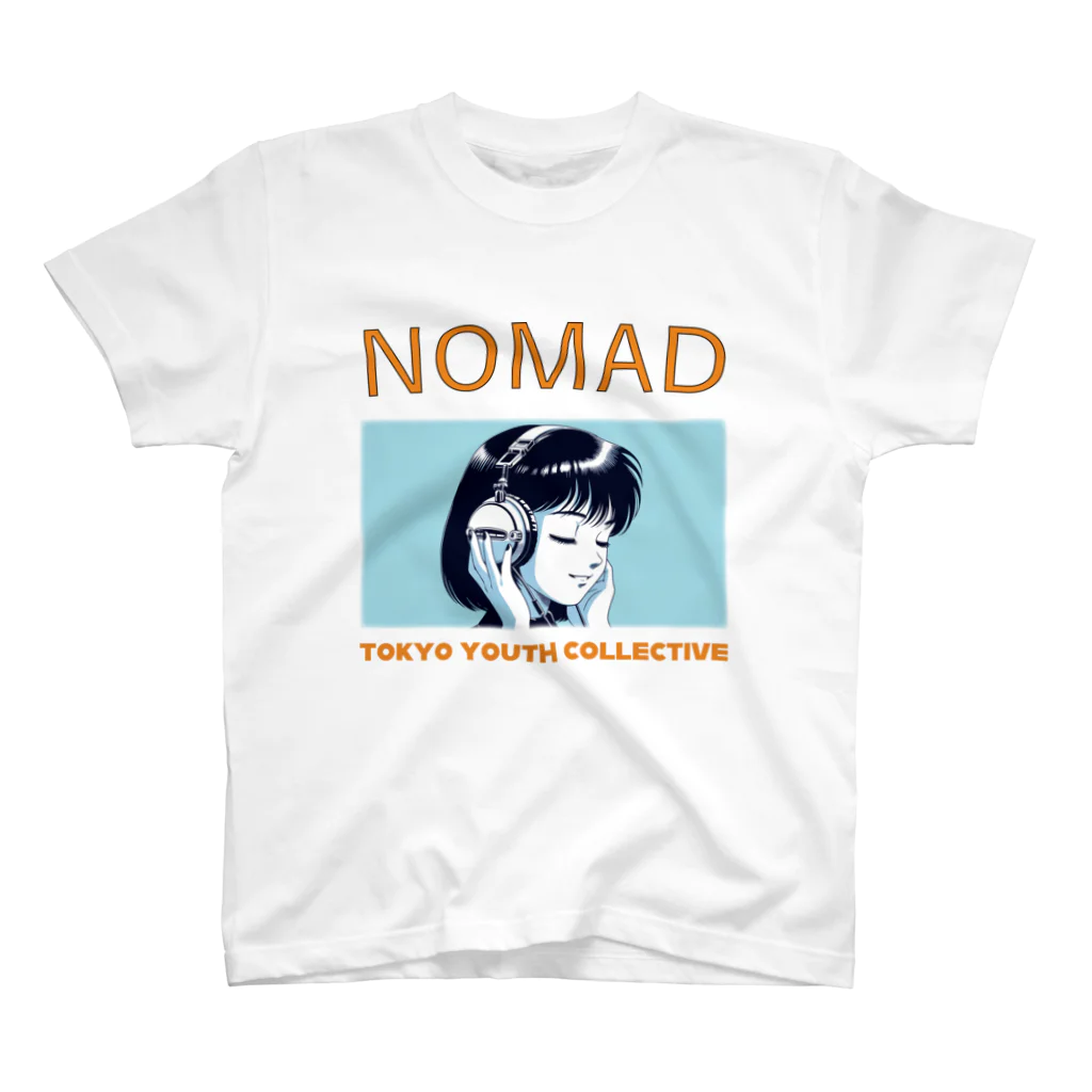 NOMAD TOKYO YOUTH COLLECTIVEのヘッドフォンガール 004 Regular Fit T-Shirt