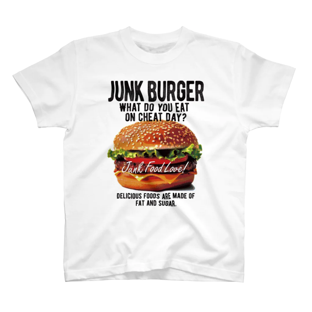 The SprocketsのJunk Burger ジャンク ハンバーガー　前面  Regular Fit T-Shirt