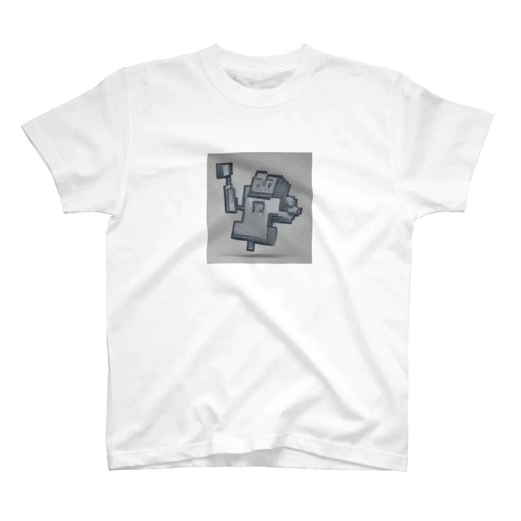 t_08のロボット スタンダードTシャツ