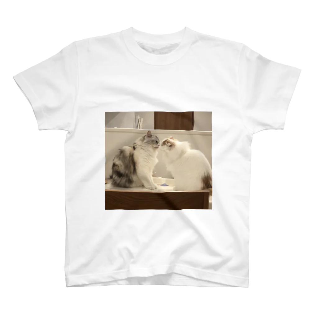 子猫のフッキャム公式ショップの姉妹愛 スタンダードTシャツ