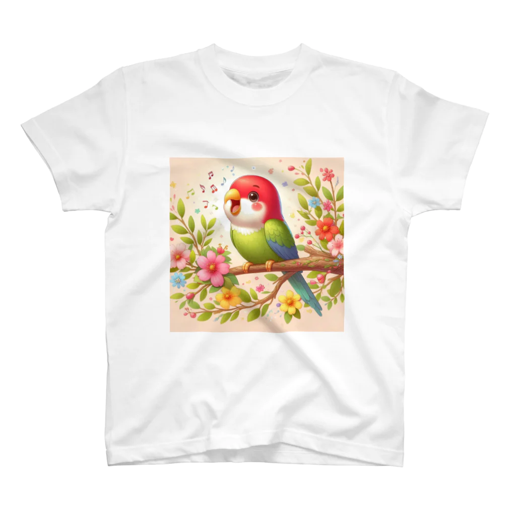 gateanの歌うインコ スタンダードTシャツ