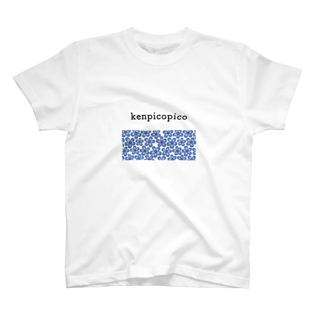 kenpicopicoのkenpicopico花 スタンダードTシャツ