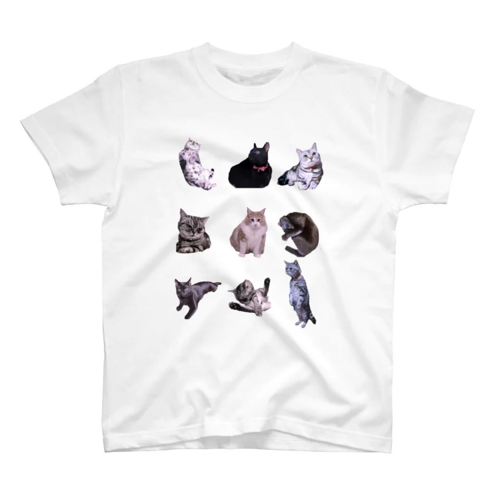 ありすの猫Tシャツ スタンダードTシャツ