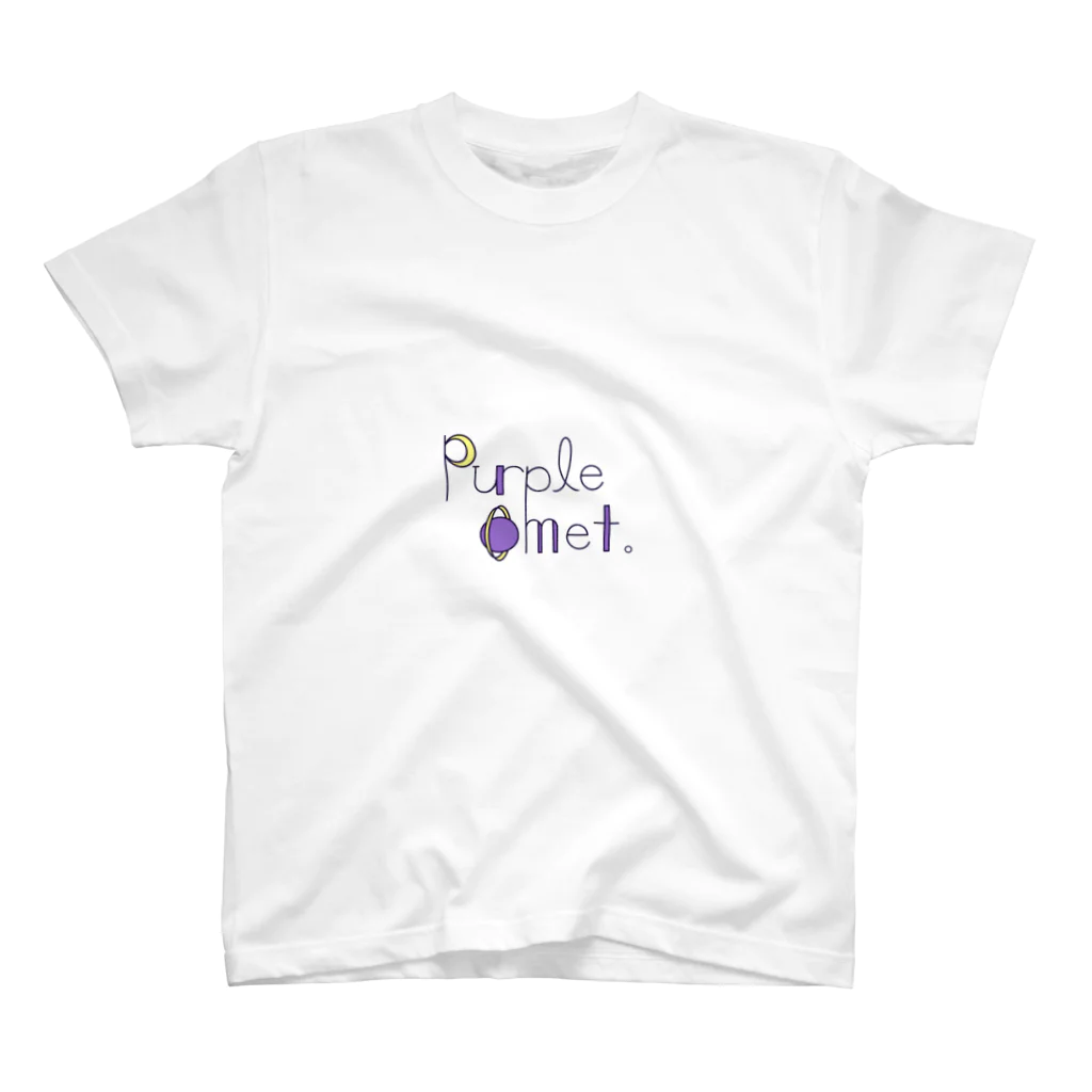 Purple CometのPurple Comet｡ロゴグッズ Regular Fit T-Shirt