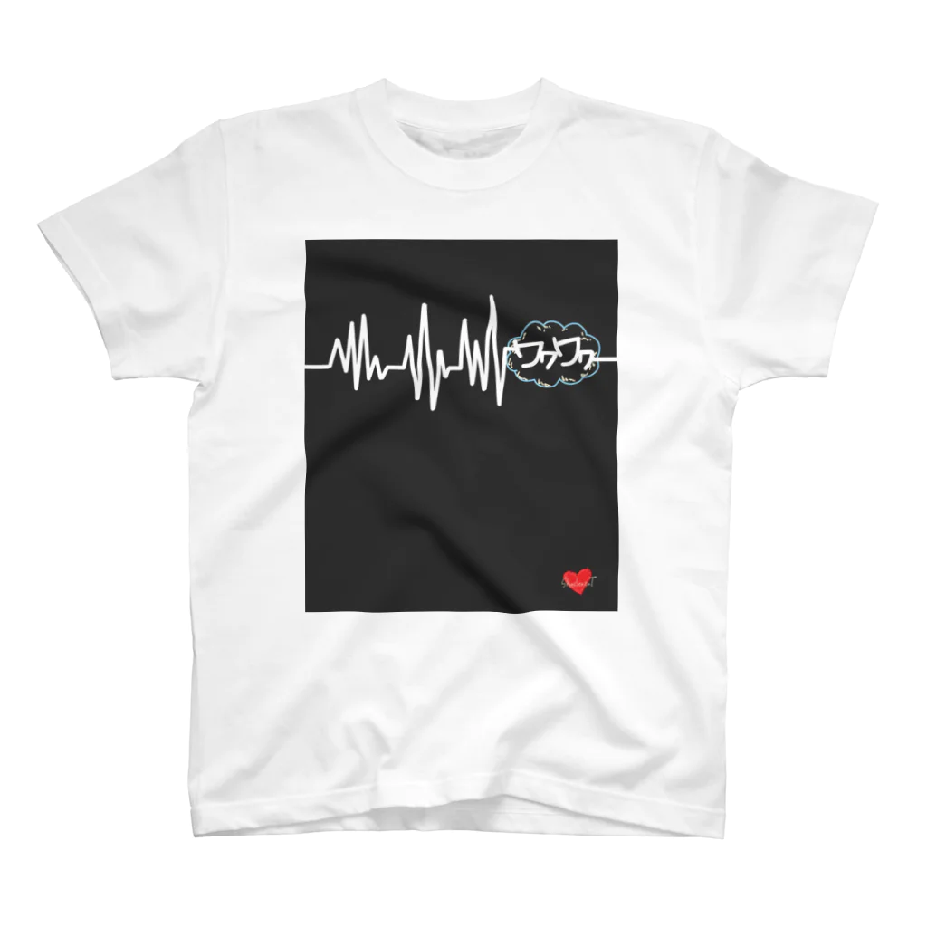 Masakitの 『SindenzuT』心電図T　ワクワク図 Regular Fit T-Shirt