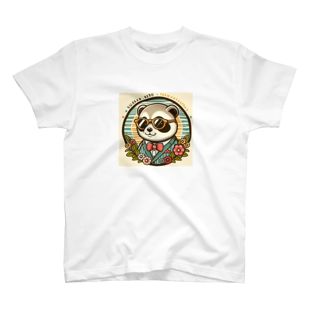 KAWAII SHOPのOSHARE RACCOON スタンダードTシャツ