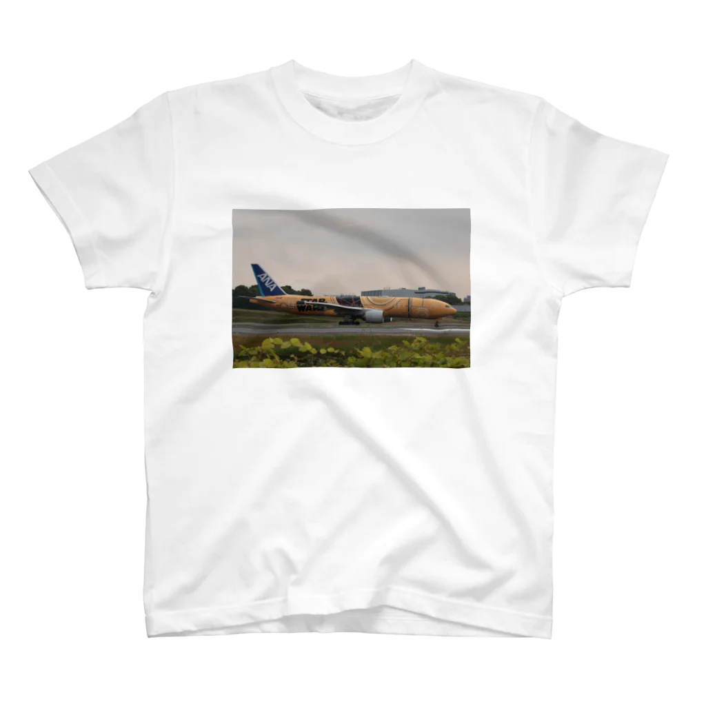 鮭おにぎりのStarwars B777 スタンダードTシャツ