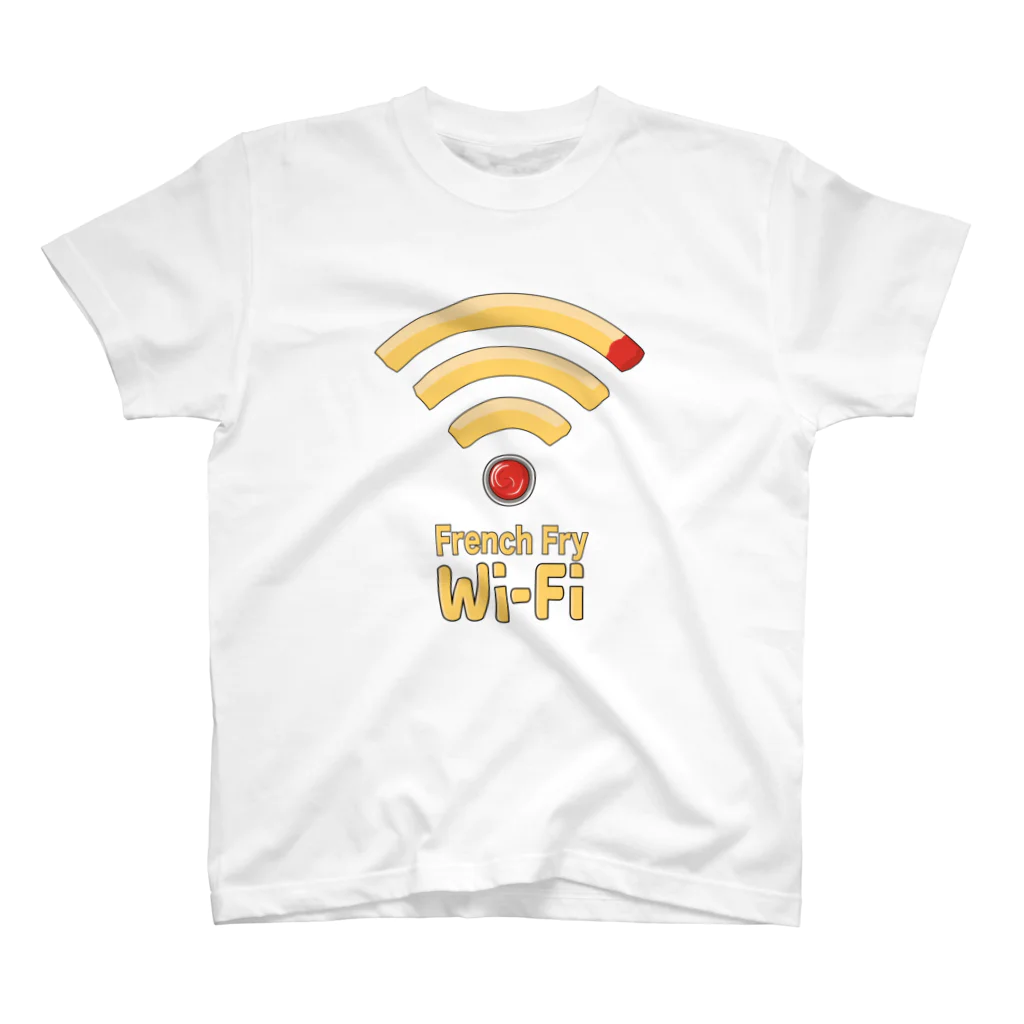 Stylo Tee ShopのWi-Fi フライポテト Regular Fit T-Shirt