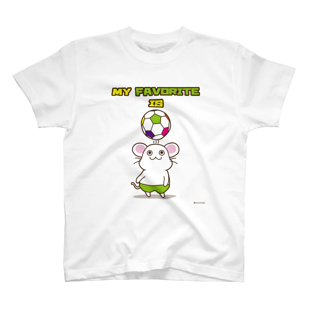 WxB COLORS+のサッカー！サッカー！！サッカー！！！ スタンダードTシャツ