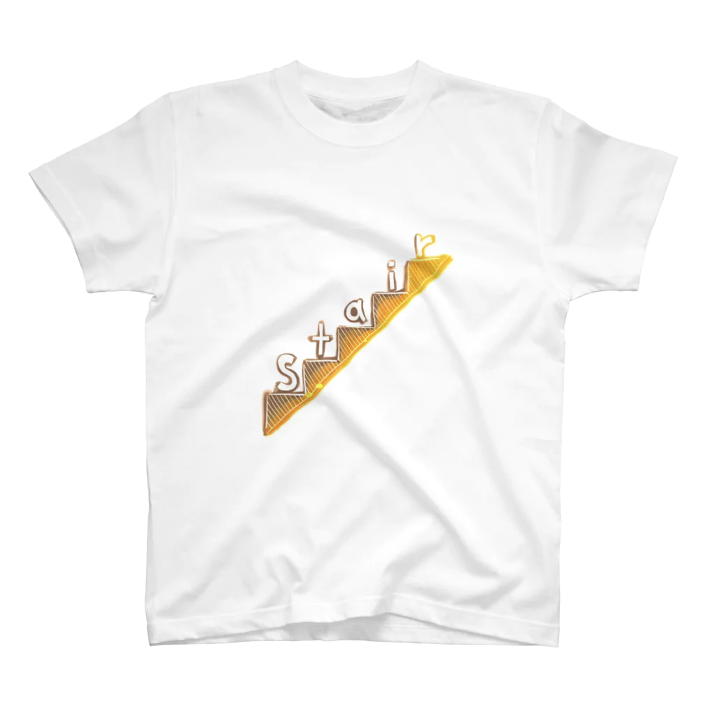 手描きArt.のStair. スタンダードTシャツ