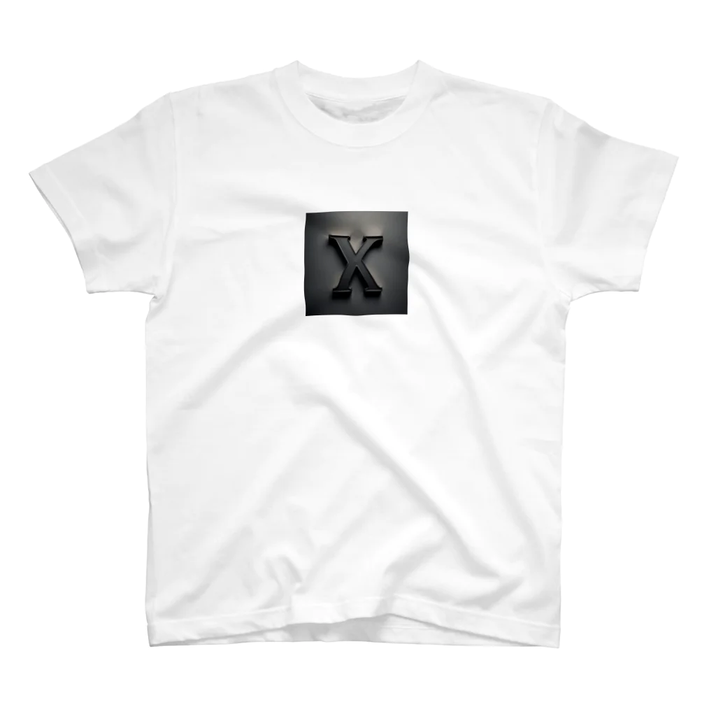 WORLDのかっこよく描いたX Regular Fit T-Shirt