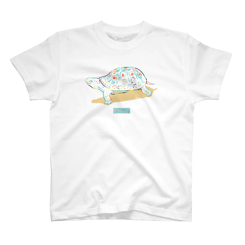 ハマダ豆丸:mmmrのセマルハコガメ Regular Fit T-Shirt