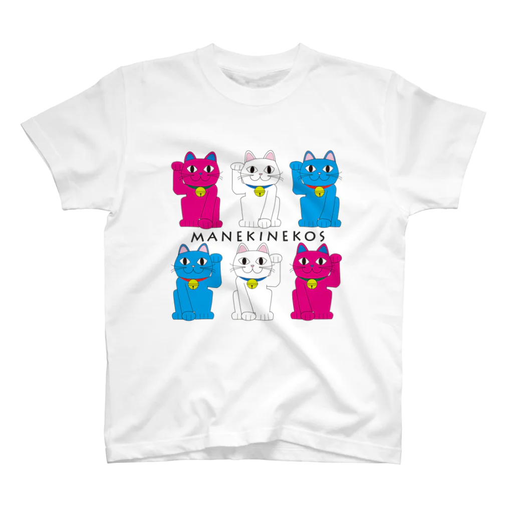 NANAKO DECORATIONのまねきねこズ スタンダードTシャツ