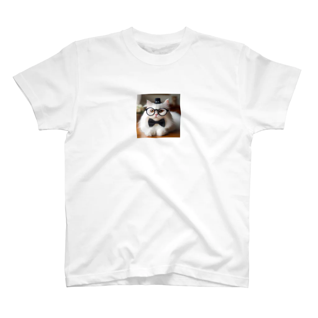 ai-AIの猫教授 Regular Fit T-Shirt