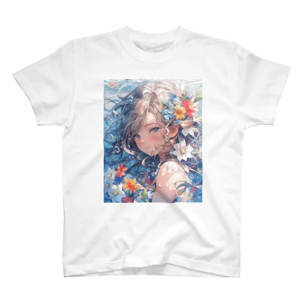 すだあーとの輝く水花 スタンダードTシャツ