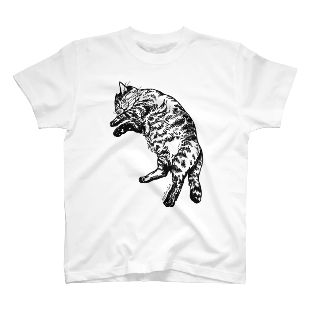 エンドロッコのお店のぴーすふるスリープbyねこ Regular Fit T-Shirt