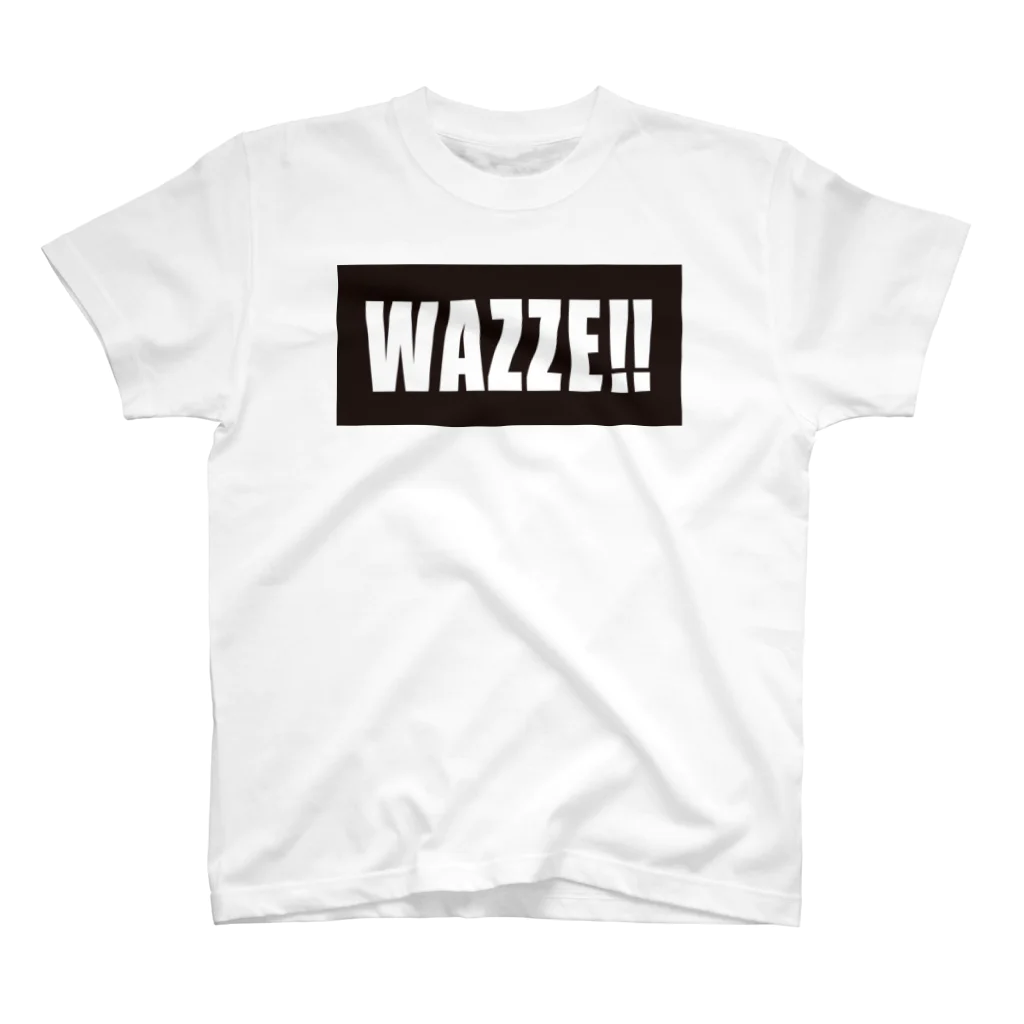 鹿児島弁Tシャツ「オモシテガ」のWAZZE スタンダードTシャツ