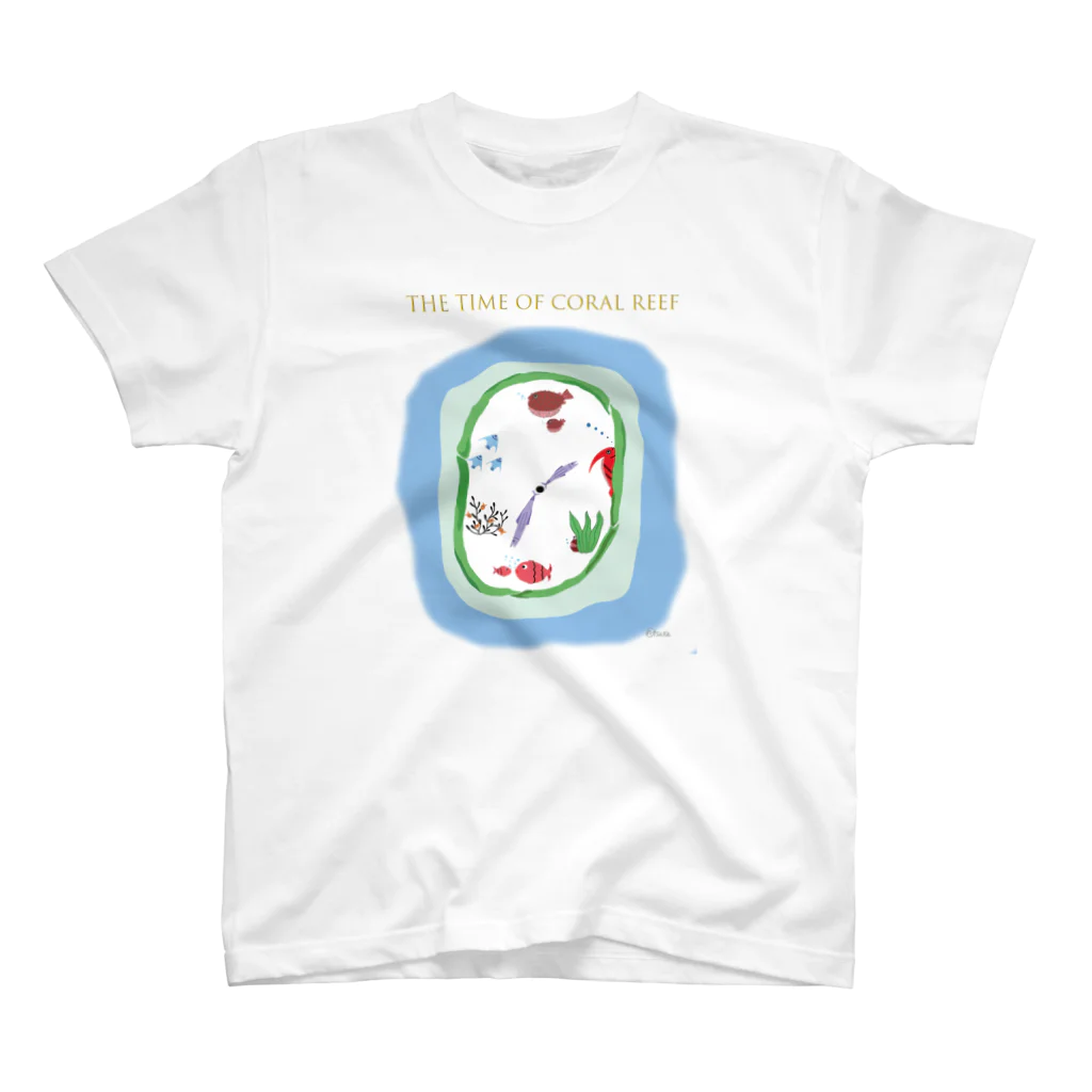 Keiko_Naoko-Art-JapanのThe Time of Coral Reef スタンダードTシャツ