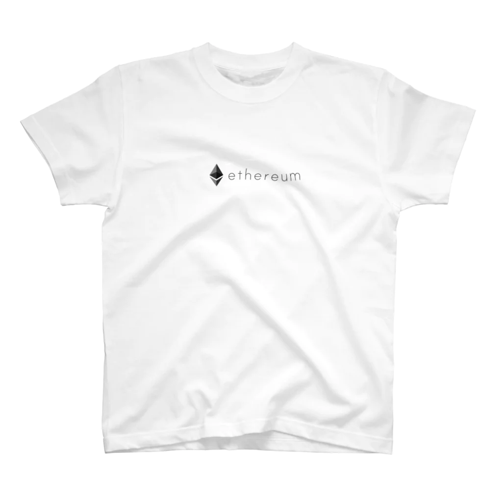 OWLCOIN ショップのEthereum イーサリアム スタンダードTシャツ