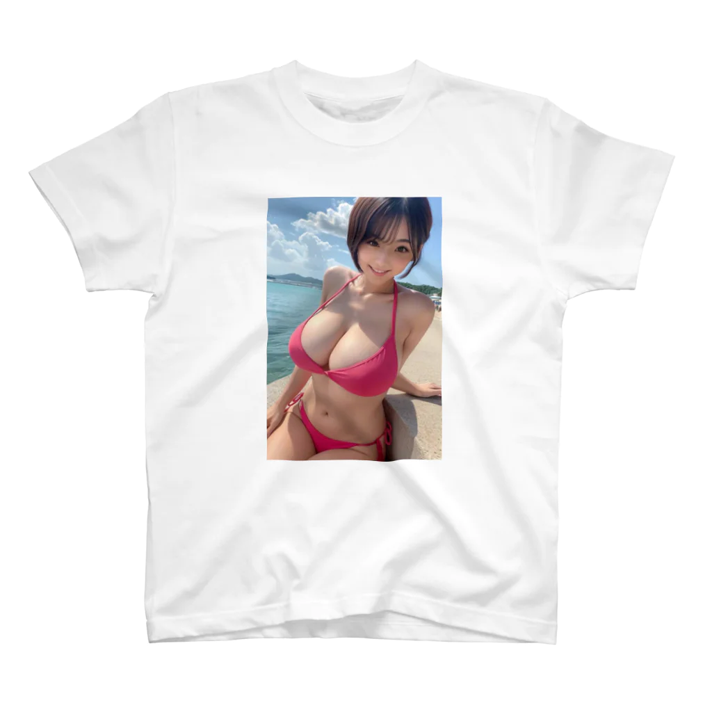 デジタル美女アートのAI美女グラビア５ Regular Fit T-Shirt