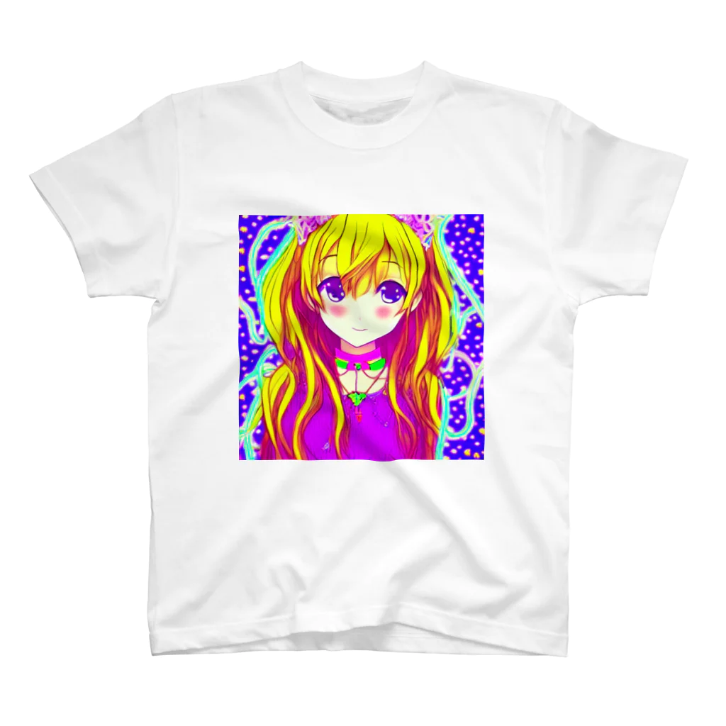 きゅぴきゅぴガールの金髪優しげ★きゅぴきゅぴガール Regular Fit T-Shirt