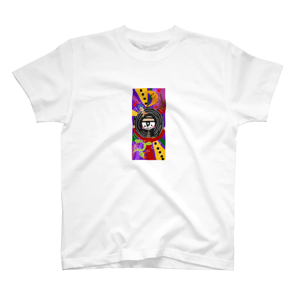 pinkieboyのファンクなレコードくん Regular Fit T-Shirt